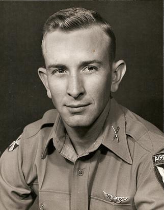 1st LT Smith in 1954 - 11th Airborne Division