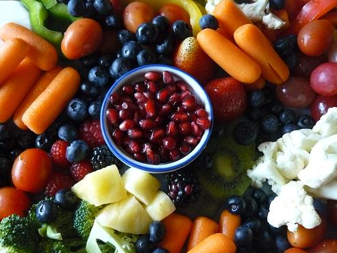 Healthy Produce Tray by Healthy Diet Habits