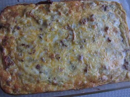Leftover Ham Meal Ideas from Healthy Diet Habits - Breakfast Casserole, substitute ham rather than bacon