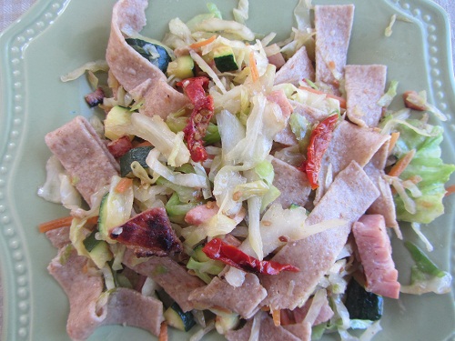 Leftover Ham Meal Ideas from Healthy Diet Habits - Ham and Cabbage Pasta Recipe