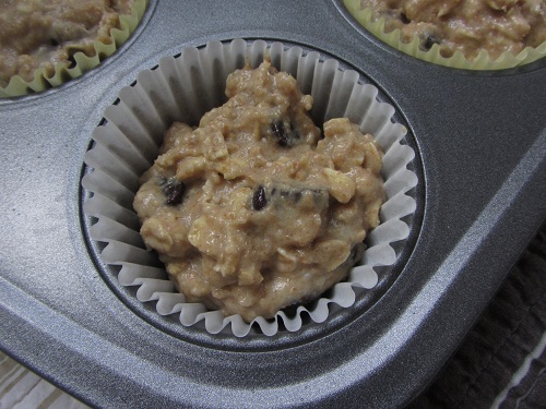Oatmeal Muffins with Chocolate chips