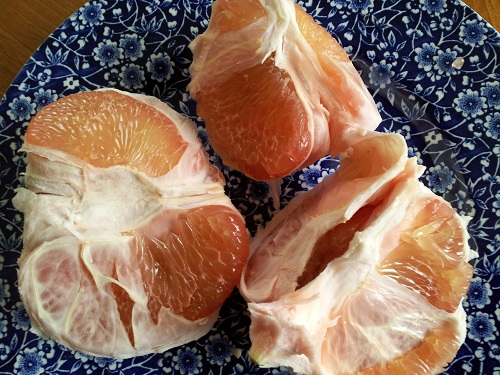 Pomelo slices - Tips from Healthy Diet Habits