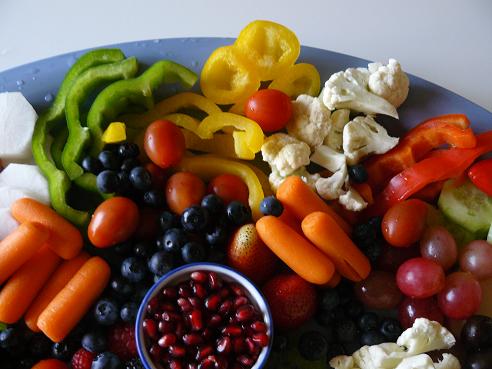 Healthy Fruits and Veggies for a Super Bowl Party