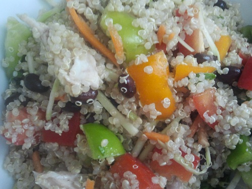 Quinoa Salad - High Fiber Foods