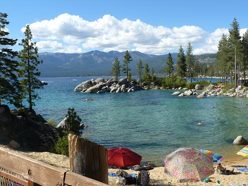 Sand Harbor State Park at Lake Tahoe, Nevada Sand Harbor State Park at Lake Tahoe, Nevada