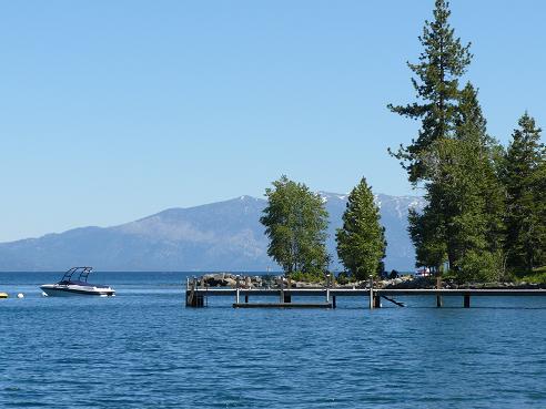 Lake Tahoe, on the California Side