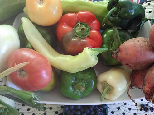 Vegetable Guidelines - Pictured: Farmers Market Vegetables