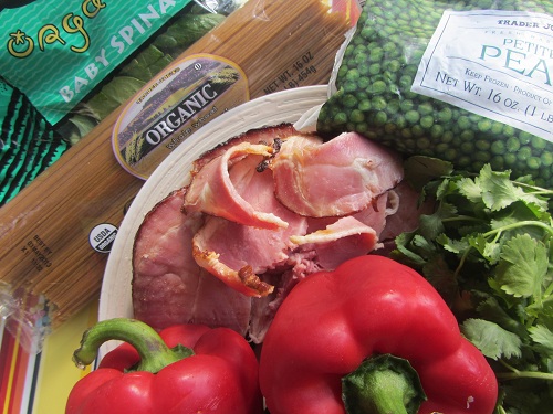 Simple Ham Pasta Recipe - Ingredients