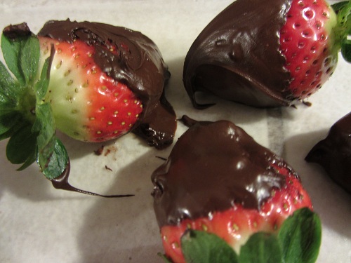 Strawberries with Chocolate