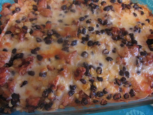 Healthy Tortilla Pie Casserole Recipe