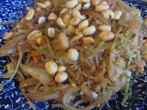 Cabbage stir fry