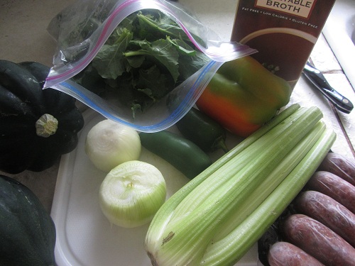 Acorn Squash Soup Ingredients