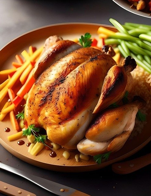 Turkey Dinner - Holiday Weight Gain info. by Kerry of Healthy Diet Habits