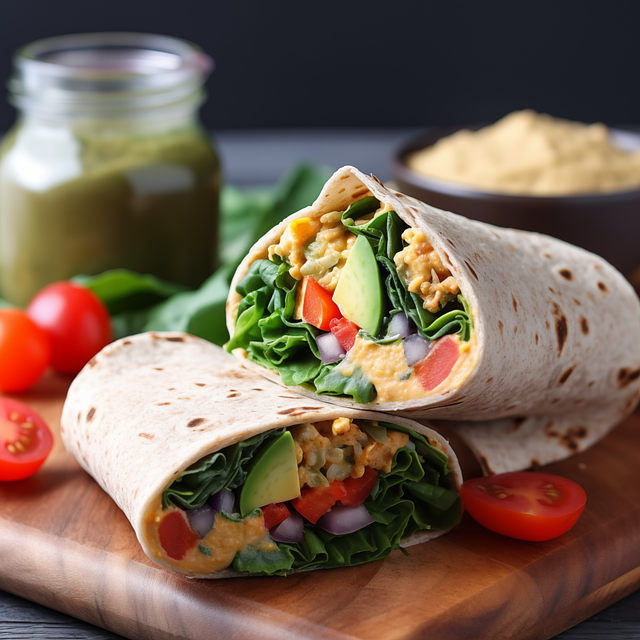 Hummus Wraps