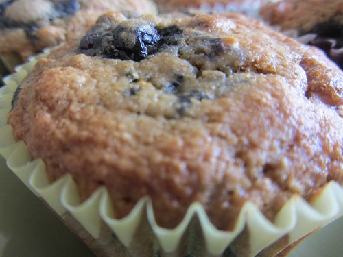 Healthy Blueberry Muffins