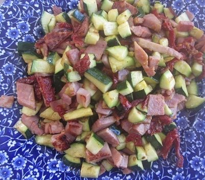 Leftover Ham Meal Ideas from Healthy Diet Habits - Ham Hash