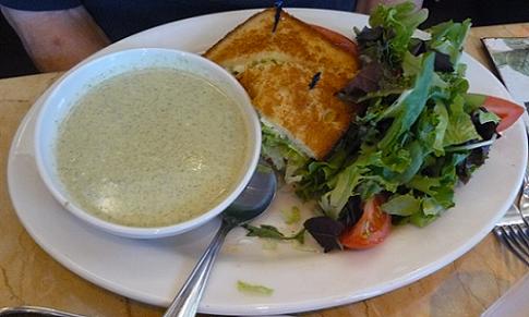 Soup, Sandwich, and Salad - Healthy Lunch ideas from Healthy Diet Habits