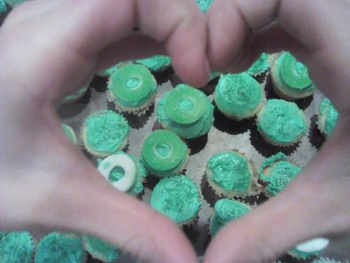 St Patrick's Day Cupcakes