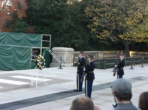 Changing of the Guard at the Tomb of the Unknown Soldier