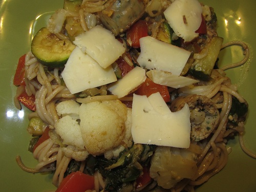 Seasonal Vegetable Pasta 2