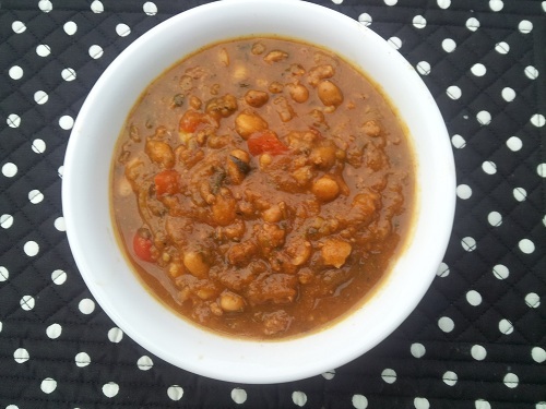 Healthy Diet Habits White Bean Pumpkin Chili Recipe