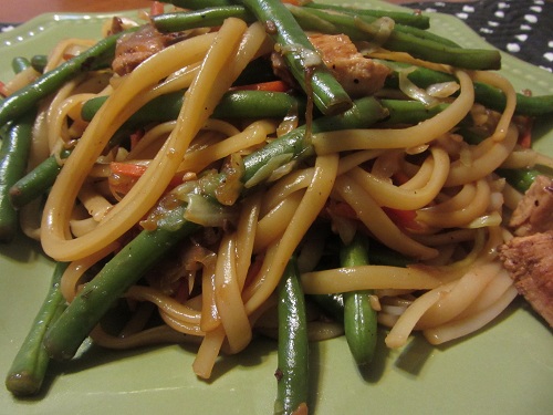 Yakisoba closeup