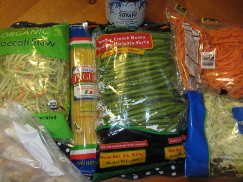 Yakisoba Ingredients